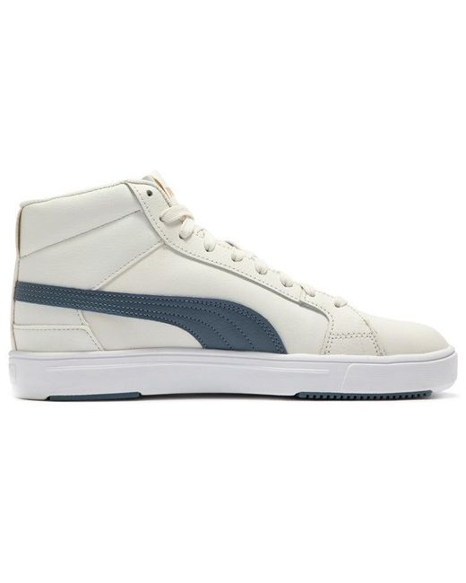 PUMA White Serve Pro Lite Mid for men
