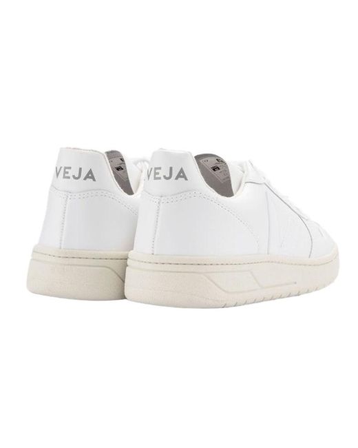Veja White V-10 Leather Lace-Up 'Extra'