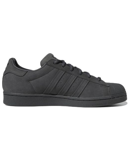 adidas Originals Adidas Superstar 'double Grey' in Black for Men | Lyst