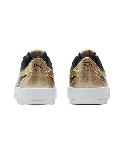 PUMA Brown (Wmns) Carina Crew Metallic