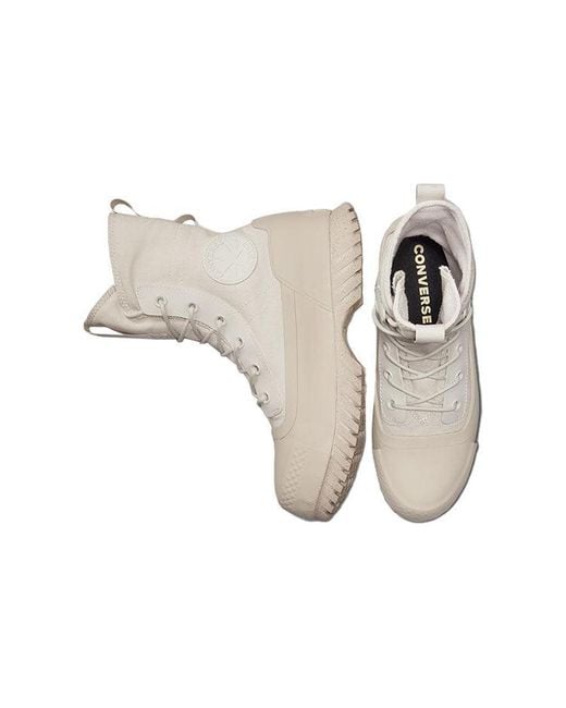 Converse Natural Chuck Taylor All Star Lugged 2.0 Counter Climate High 'Light Bone Papyrus' for men