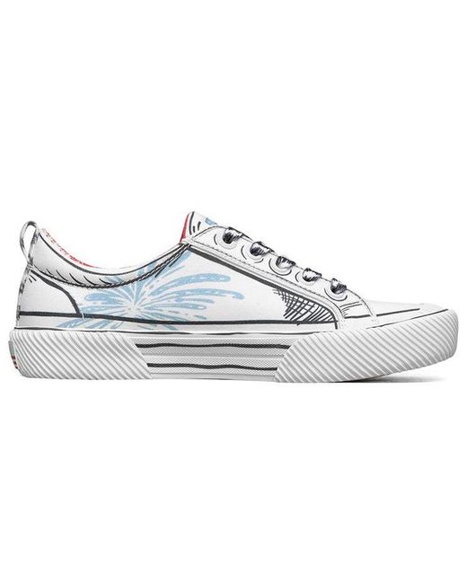Skechers White (Wmns) Dr. Seuss X Bob's B Wilder Low-Casual Shoes