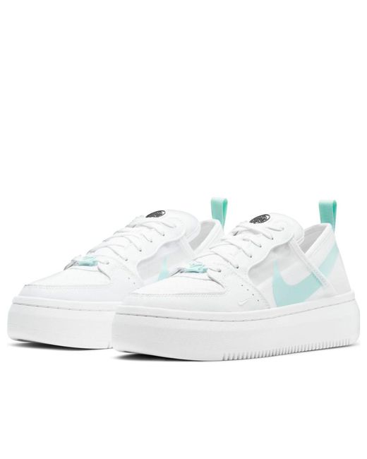 Nike White (Wmns) Court Vision Alta Txt Light Dew'