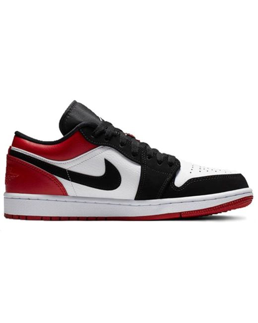 Nike Red 1 Low Toe' for men