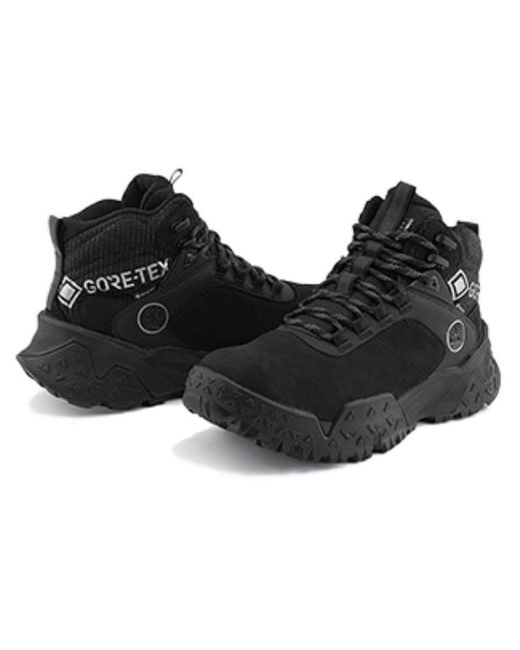 Timberland Black Motion Scramble Waterproof High Top Trainers for men
