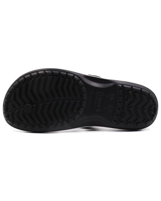 CROCSTM Black Beach Flip-Flops