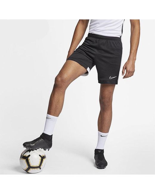 Nike Black Dri-Fit Academy Quick Dry Training Sports Shorts for men