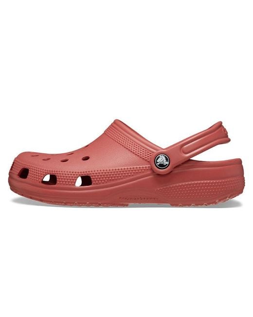 CROCSTM Red Classic Clogs 'Strawberry Wine'
