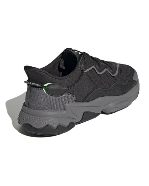 Adidas Black Ozweego Charcoal Screaming' for men