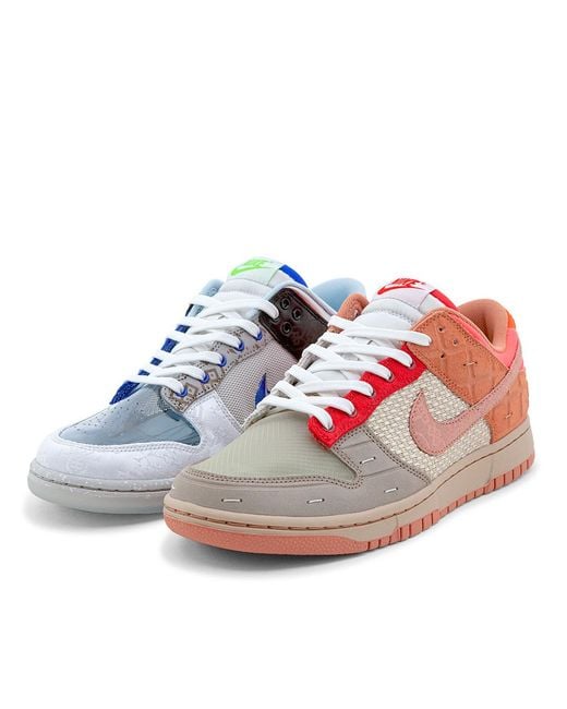 Nike Red Dunk Low Sp 'What The Clot' (Without Card) for men
