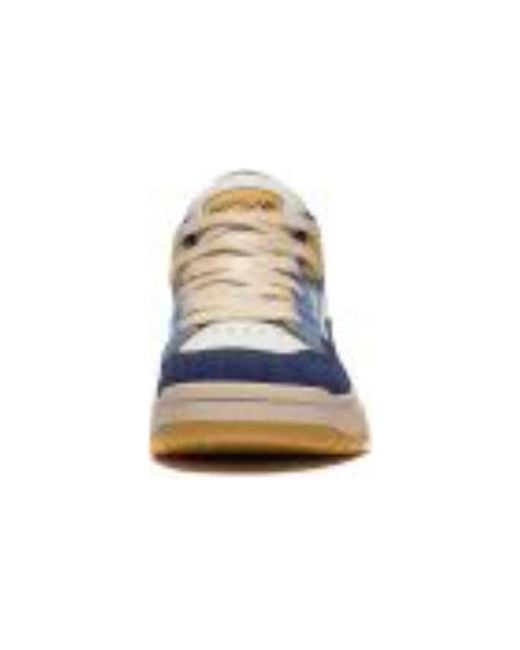 Li-ning Blue Wave Mid Classic Skate Shoes for men