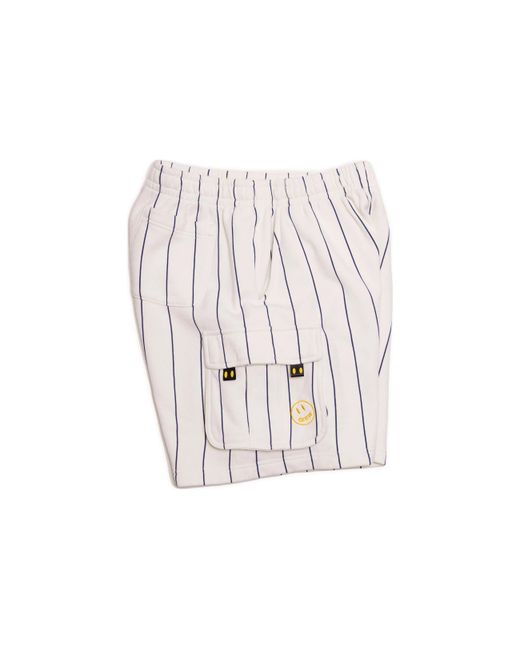 Drew House Blue Cargo Sweatshort Pinstripe' for men