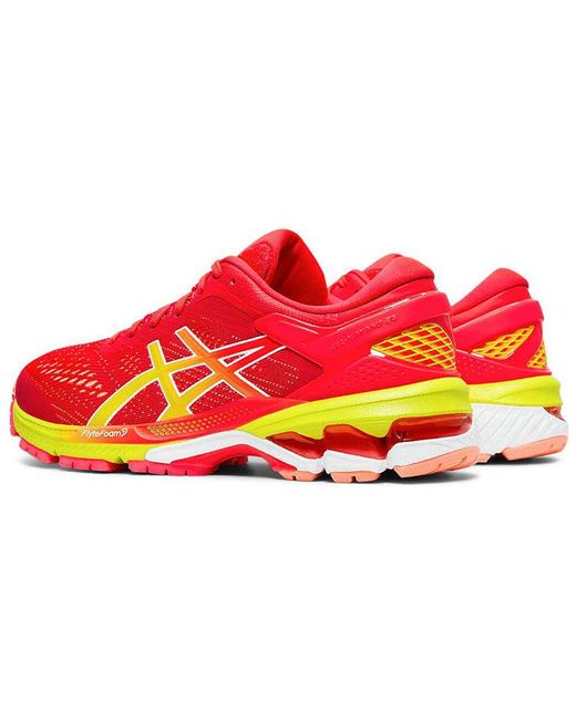 Asics Red Gel-kayano 26 Running Shoes