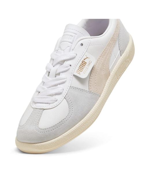 PUMA White Palermo Lth for men