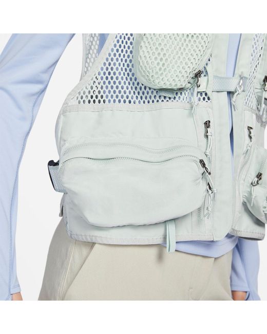 Nike Blue Acg Buttles Vest 'Sliver'