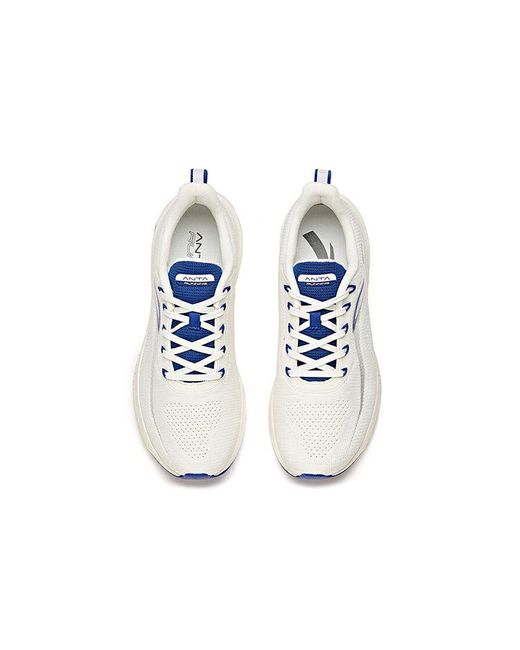 Anta Blue Running Shoes for men