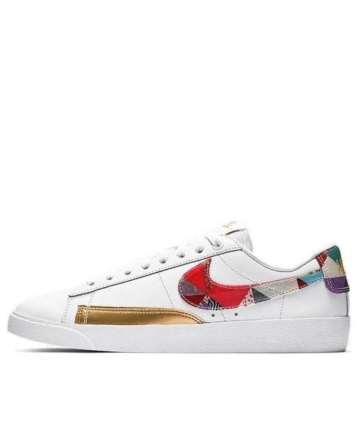 Nike White (Wmns) Blazer Low Le 'Chinese New Year