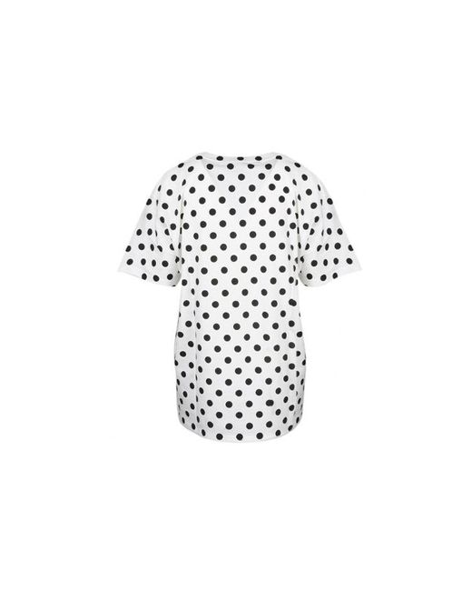 Gucci White (Wmns) With Round Neck And Wave Dot Letters For