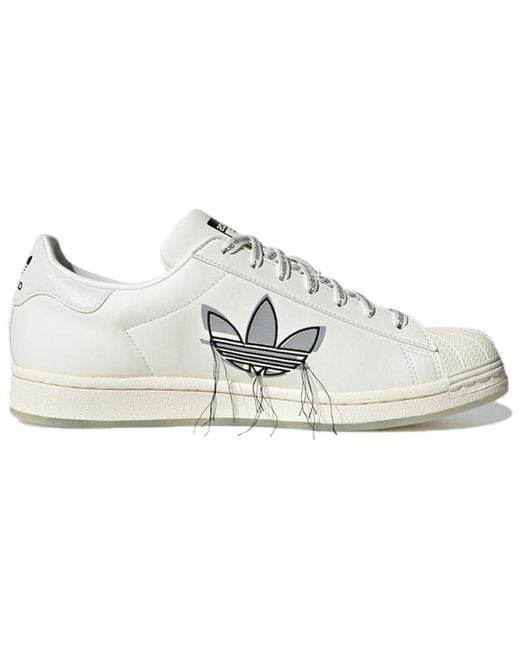 Adidas White Originals Superstar 'Cloud' for men