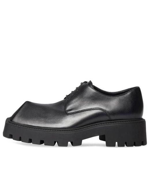Balenciaga Brown (Wmns) Rhino Derby Shoes Smooth Calfskin'