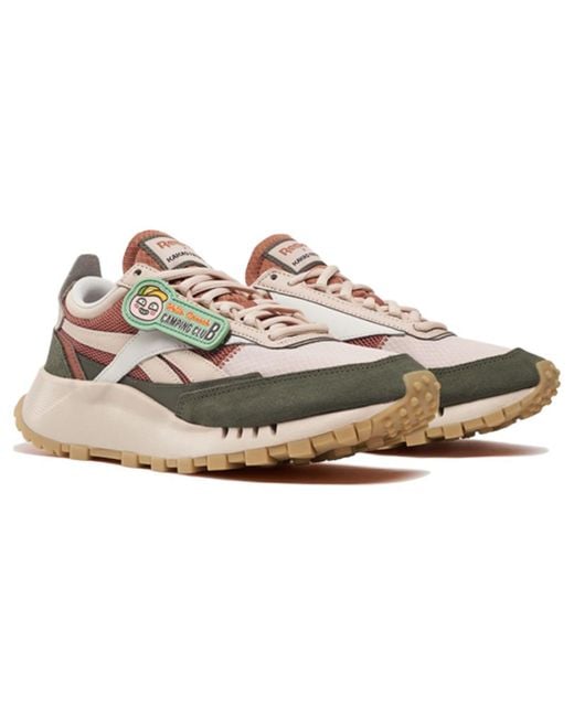 Reebok Brown Kakao X Classic Leather Legacy 'Soft Ecru Hunter'
