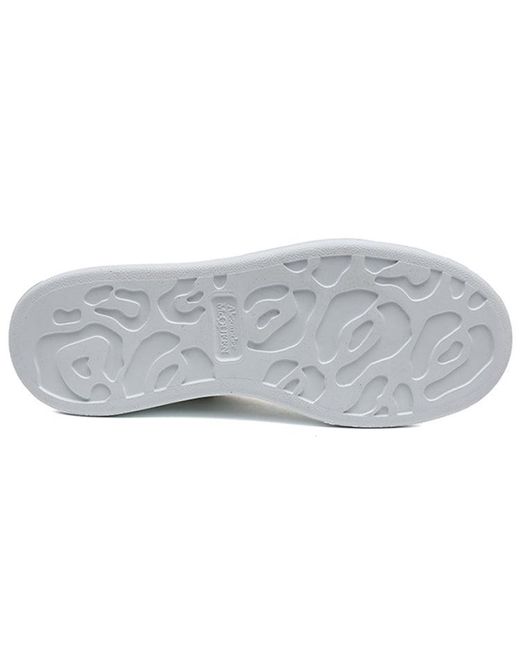 McQueen White (Wmns) Oversized Sneaker Crocodile'
