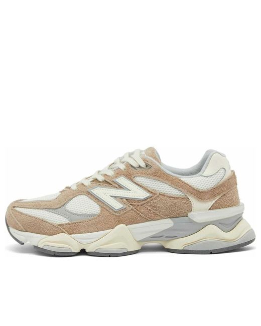 New Balance White 9060 'Driftwood Stone Sea Salt' for men