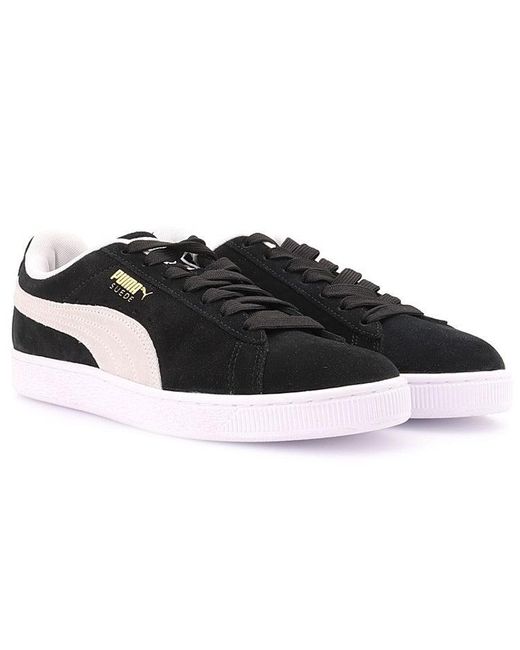 PUMA Black Suede Classic Eco for men