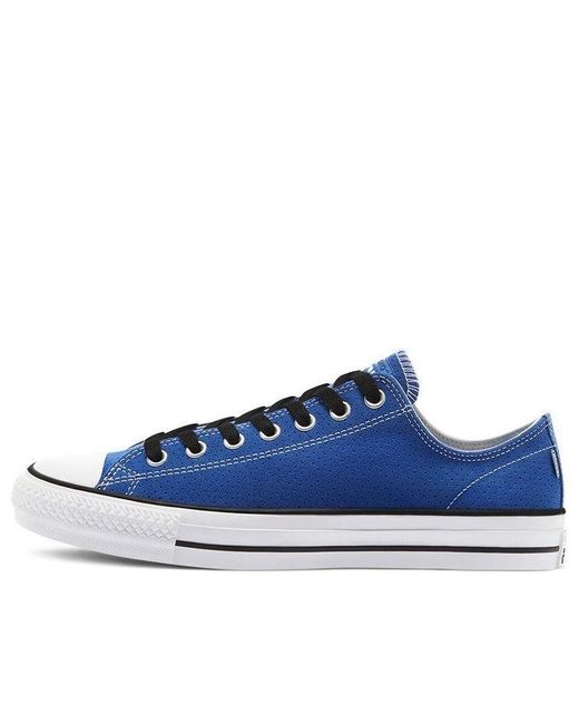 Converse Blue Chuck Taylor All Star Pro 'Perforated Suede for men