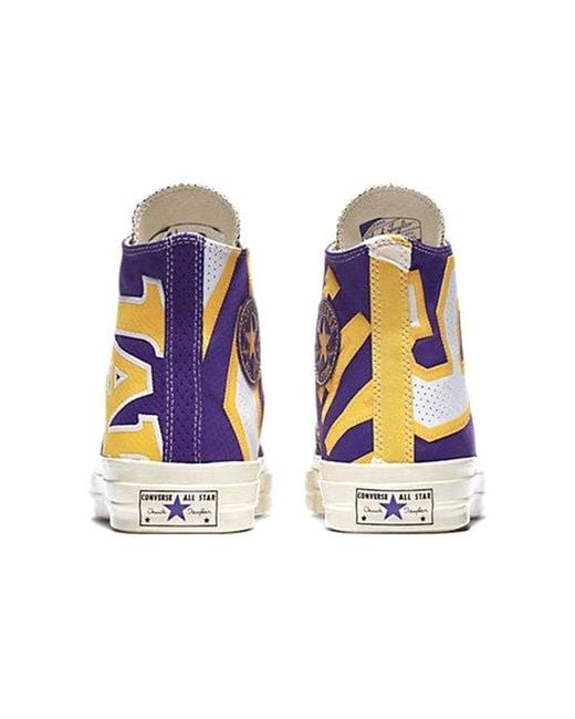 Converse Blue Chuck Taylor All Star High Premium 'Los Angeles Lakers' for men
