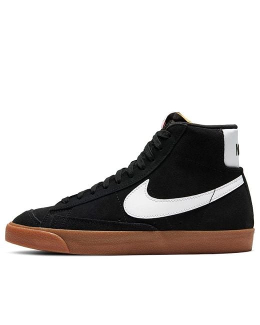 Nike Black (Wmns) Blazer Mid '77 Suede Gum'