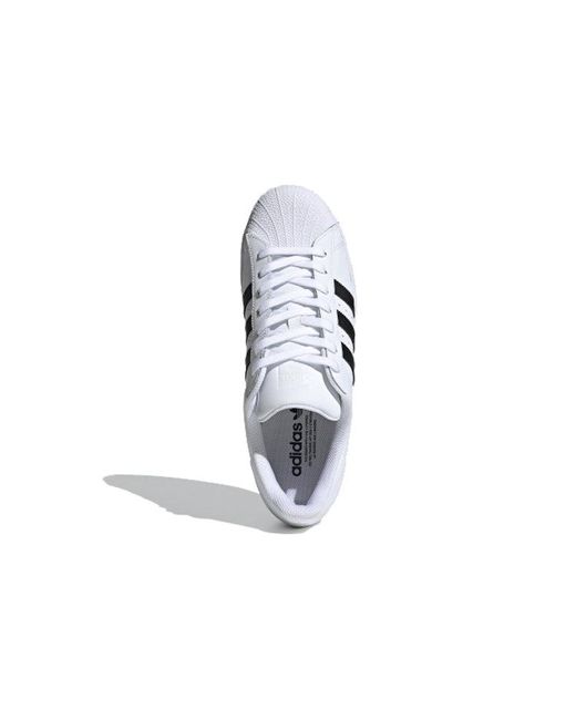 Adidas White Superstar Mg