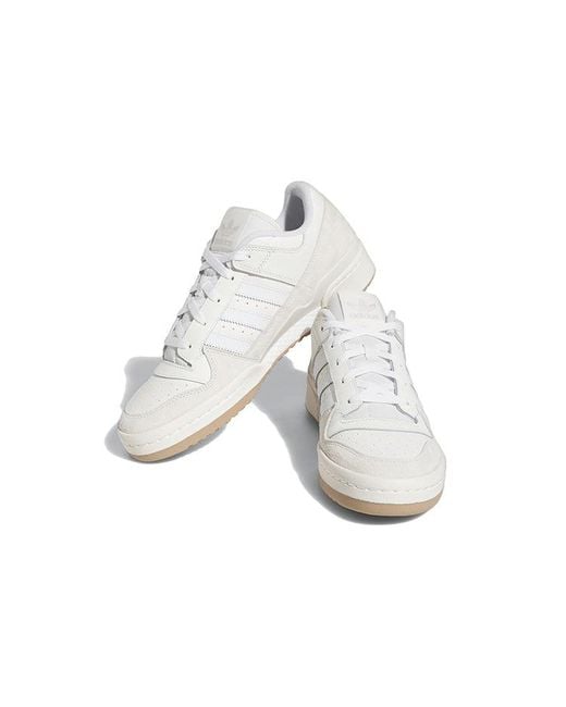 Adidas White Originals Forum Low Classic for men