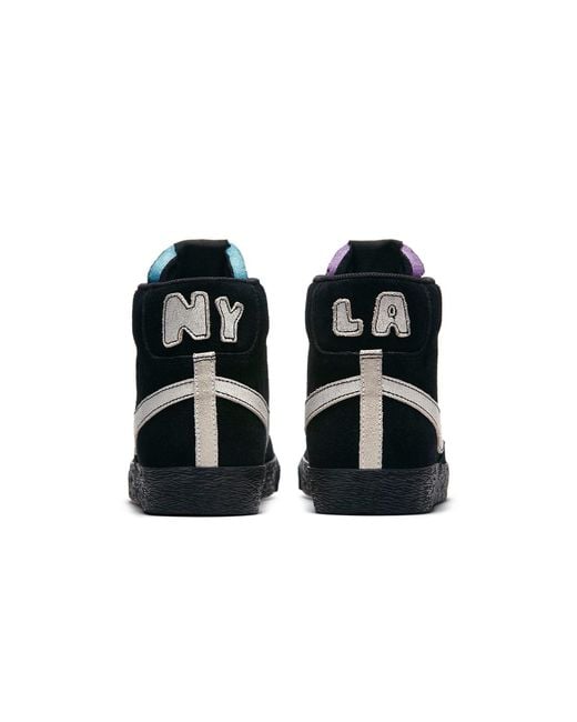 Nike Black Blazer Mid 'Ny Vs La' for men
