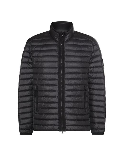 Stone Island Black Packable Down Jacket for men