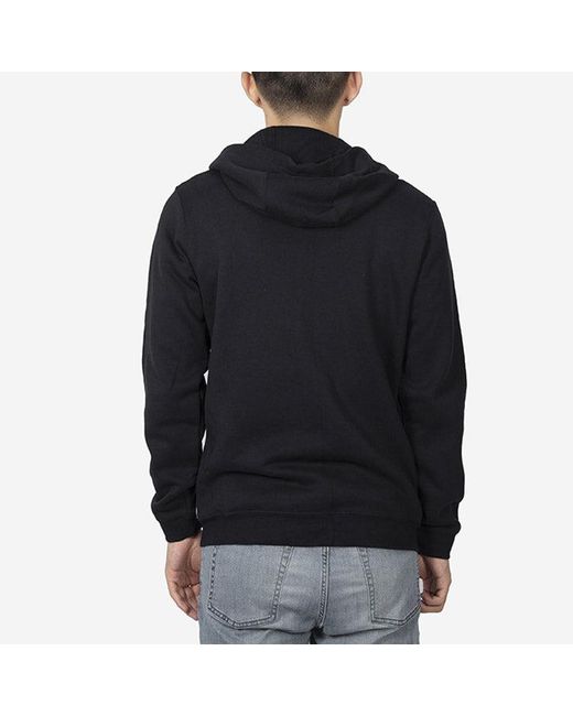 Nike Blue Logo Fleece Stay Warm Casual Sports Hooded Jacket for men