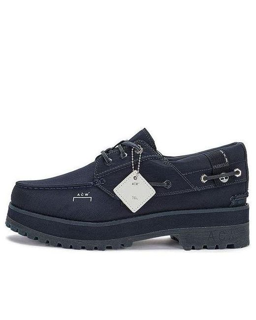 Timberland Blue X A Cold Wallwaterproof Authentic 3 Eye Boat Shoe for men