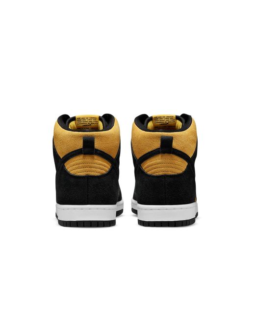 Nike Black Sb Dunk High Pro 'Reverse Goldenrod' for men