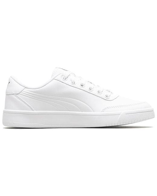 PUMA White Court Breaker Bold Casual Board Shoes for men