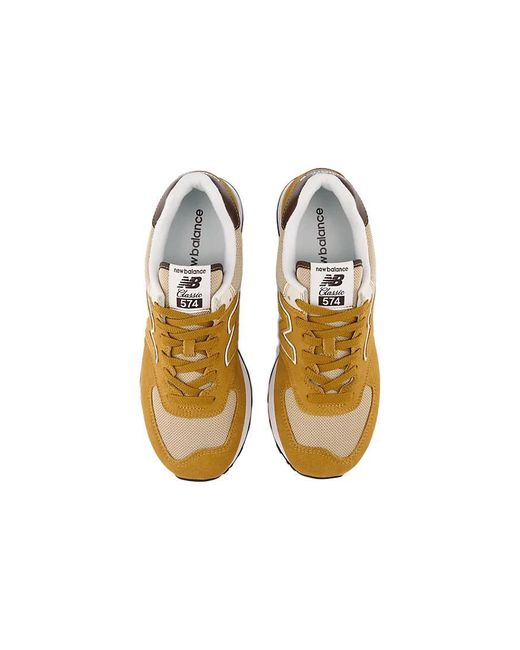 New Balance Yellow 574 for men