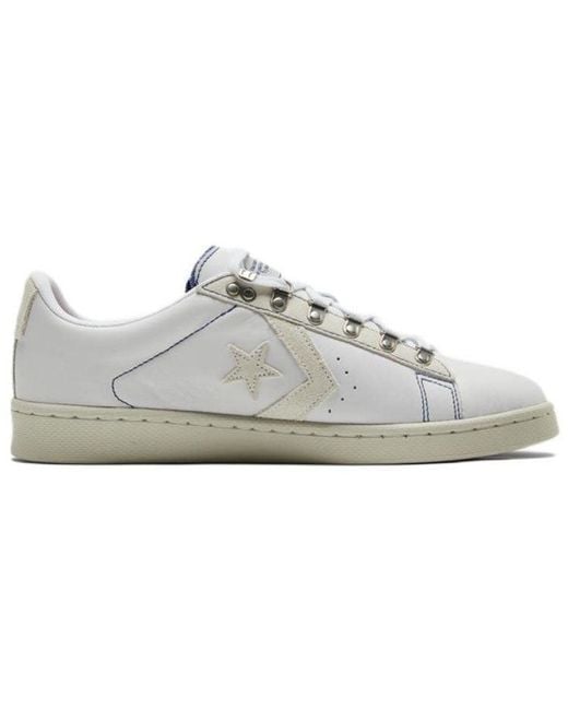 Converse White Pglang X Pro Leather Low 'Programleather' for men