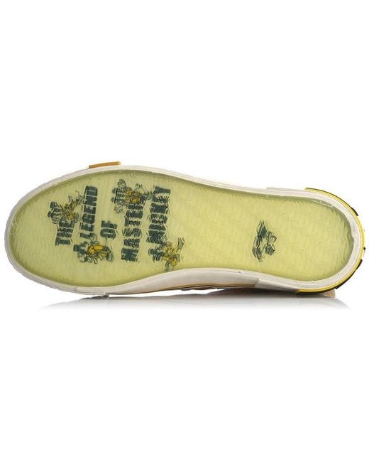 Li-ning Yellow Superwave Canvas Hi for men