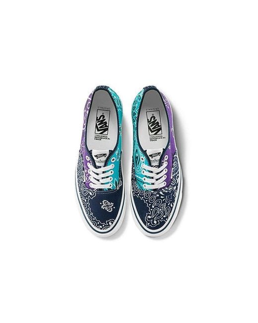 Vans Blue Bedwin & The Heartbreakers X Authentic 'Bandana Pack for men