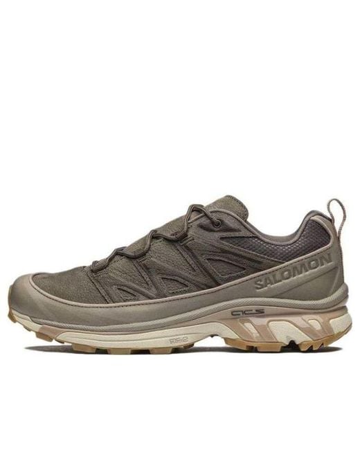 Salomon Brown Xt-6 'Expense Leather' for men