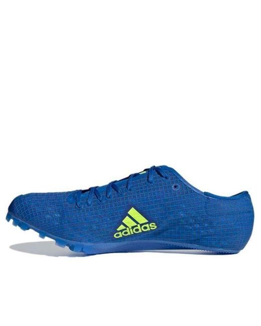 Adidas Blue Adizero Finesse Spikes 'Football Solar' for men