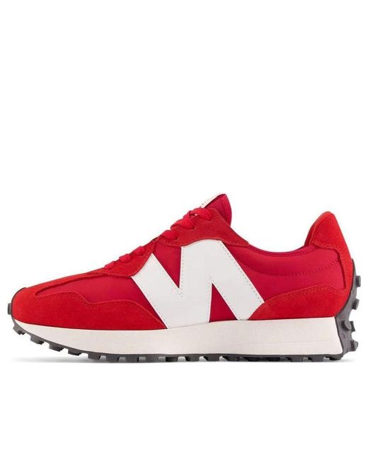 new balance 327 primary red