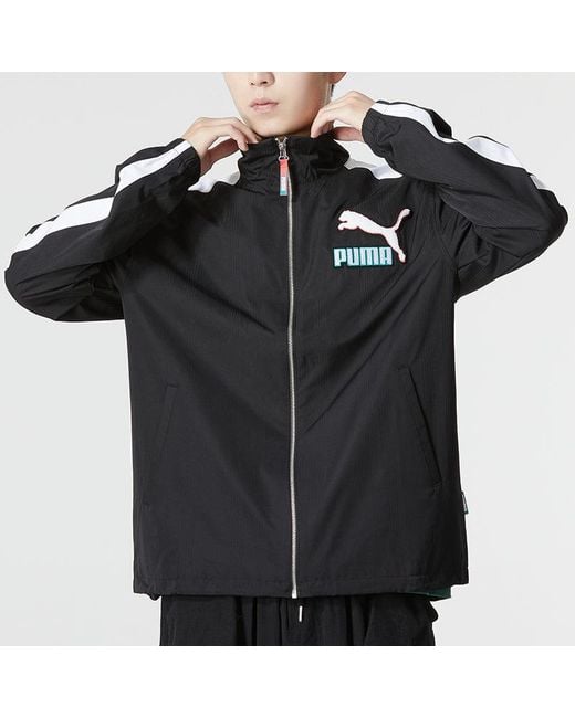 PUMA Blue T7 Fandom Track Jacket for men