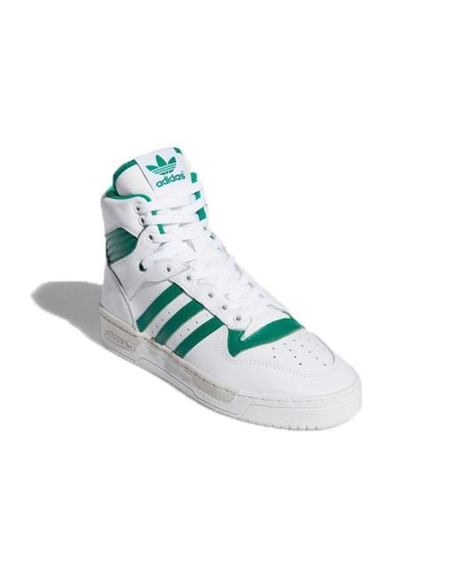 Adidas Blue Rivalry Hi 'Smoke' for men