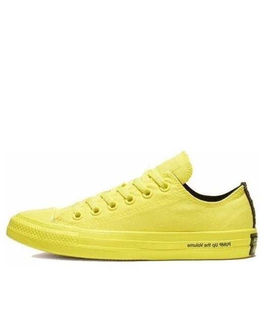 Converse Yellow Opi X Chuck Taylor All Star Low 'Pump Up The Volume' for men