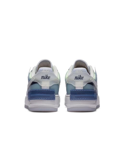 Nike Blue (Wmns) Air Force 1 Shadow Se 'World'